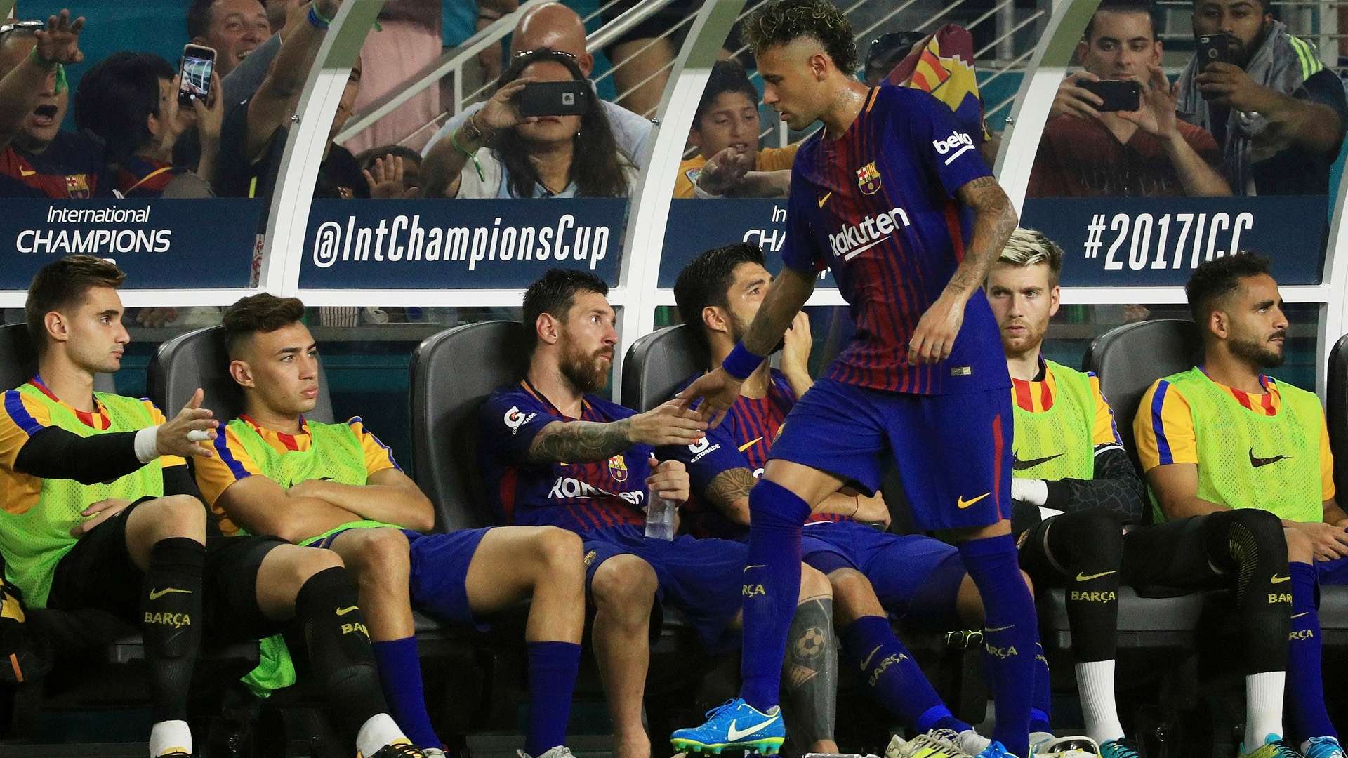 Messi, Neymar Barcelona x Real Madrid 30 07 17