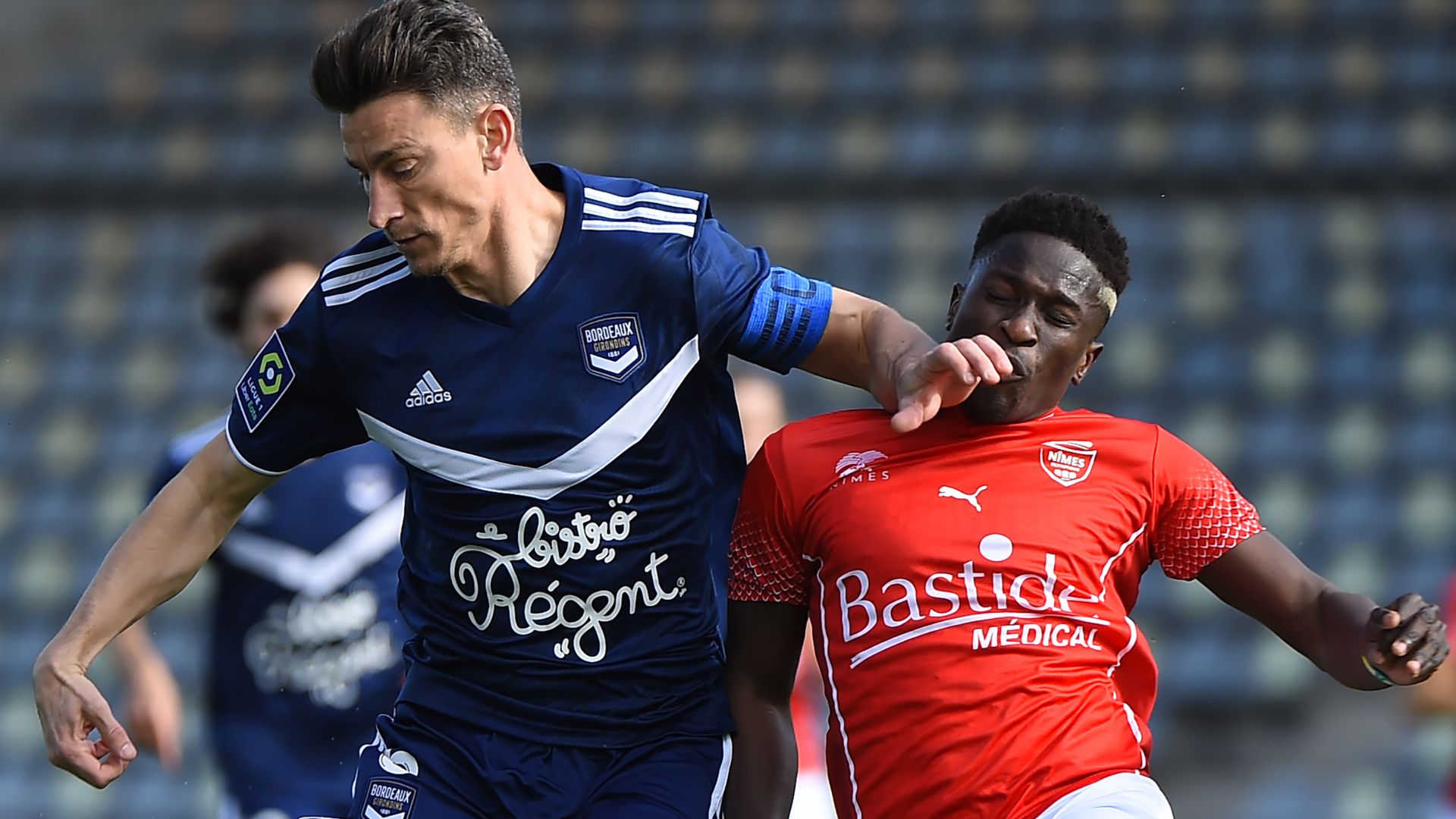 Laurent Koscielny Moussa Kone Nimes Bordeaux Ligue 1 21022021