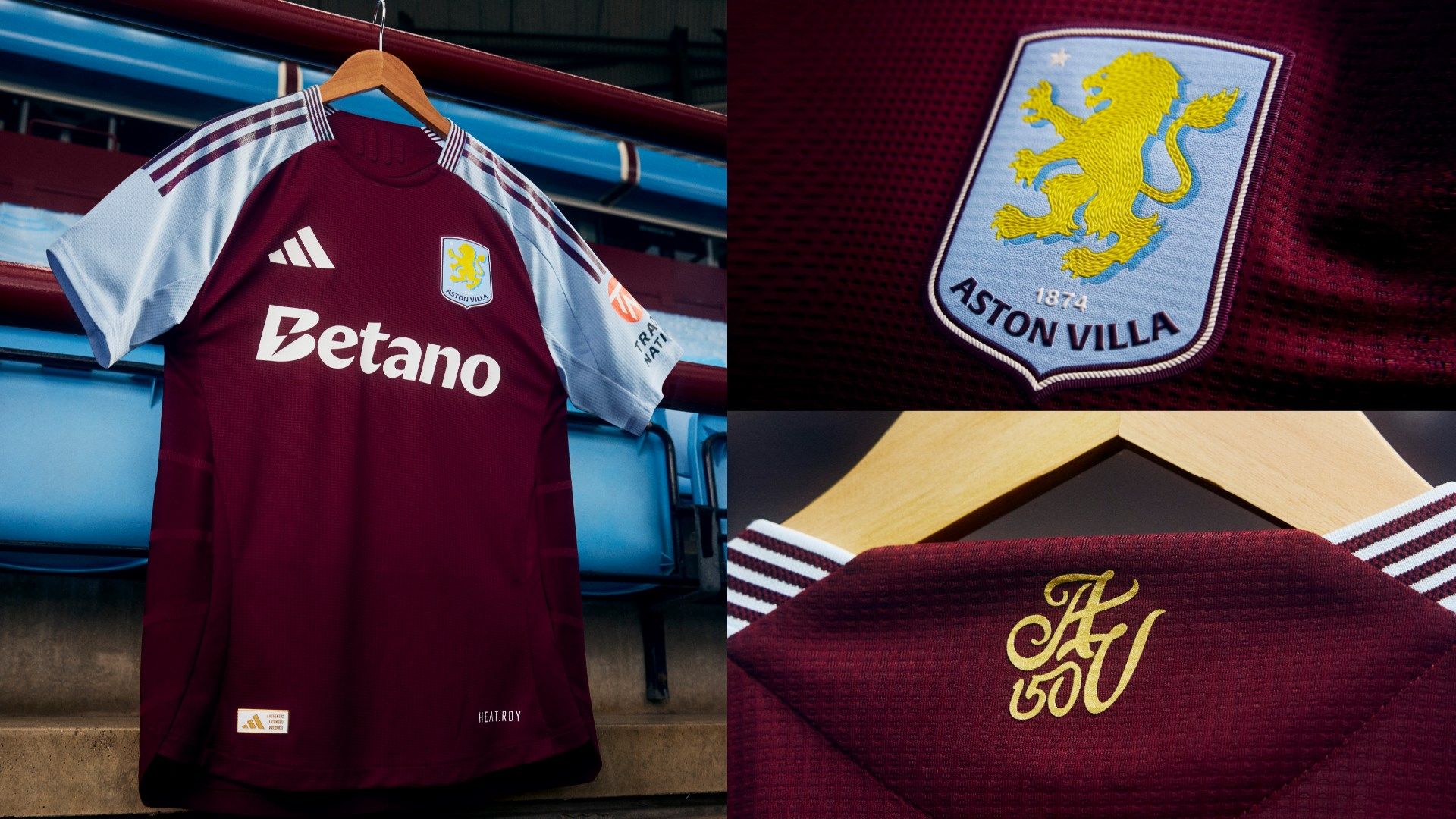 Aston Villa 2024-25 home kit
