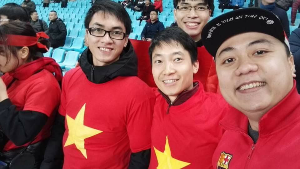 CĐV Việt Nam tại Trung Quốc 20.1.2018