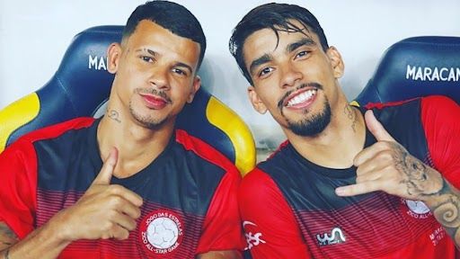 Lucas Paquetá e Matheus Paquetá