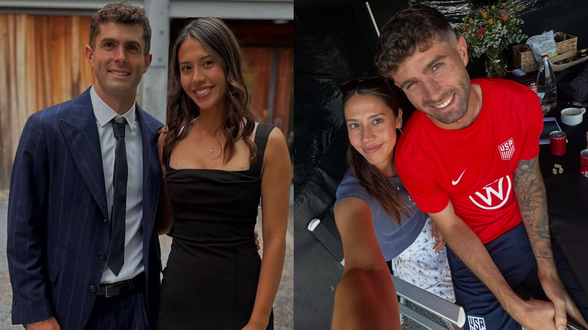 USMNT star Christian Pulisic sends ‘beautiful’ message to girlfriend Alexa Melton as pro golfer shares ‘May flowers’ - which include trip to San Siro to watch AC Milan | Goal.com UK