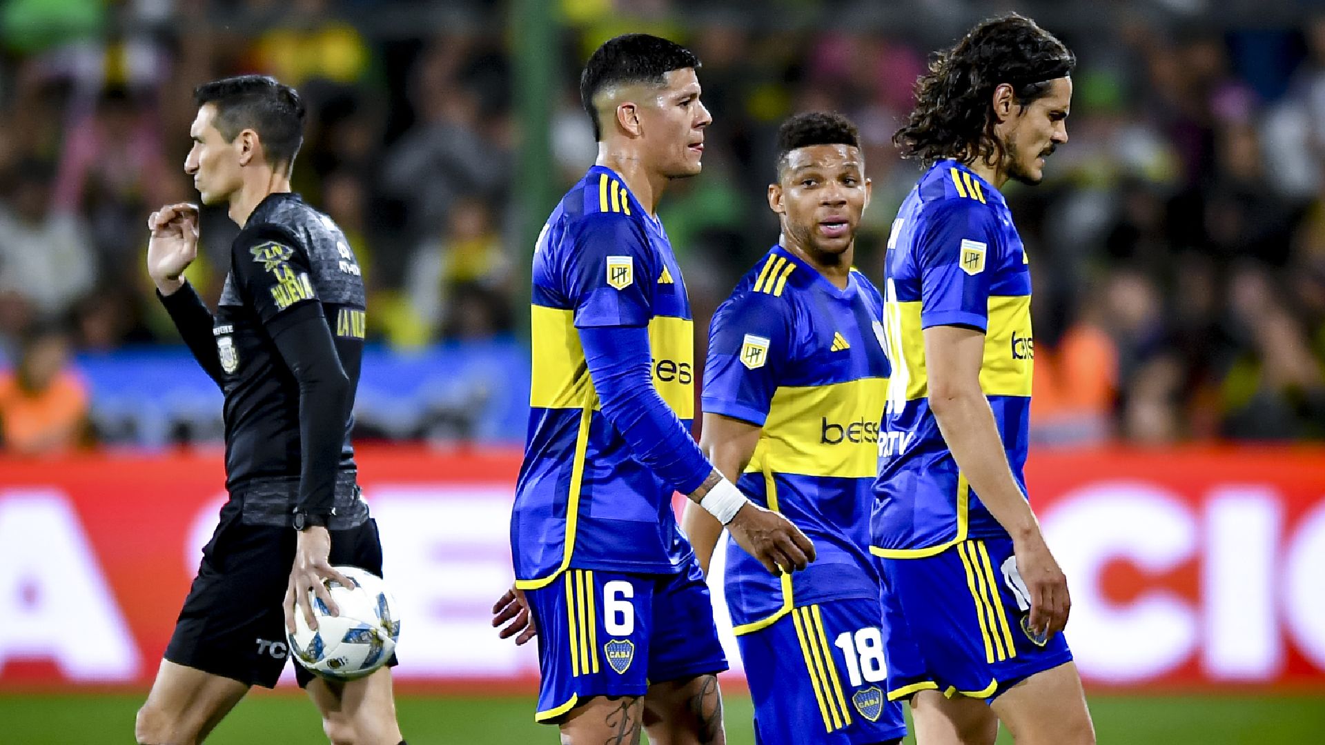 boca defensa y justicia fabra cavani rojo copa de la liga 15092023 