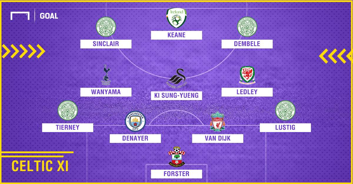 Celtic 2010-2018 composition