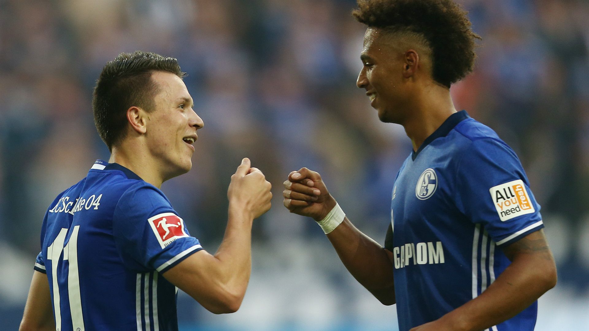 YEVHEN KONOPLYANKA THILO KEHRER SCHALKE GERMAN BUNDESLIGA 19082017