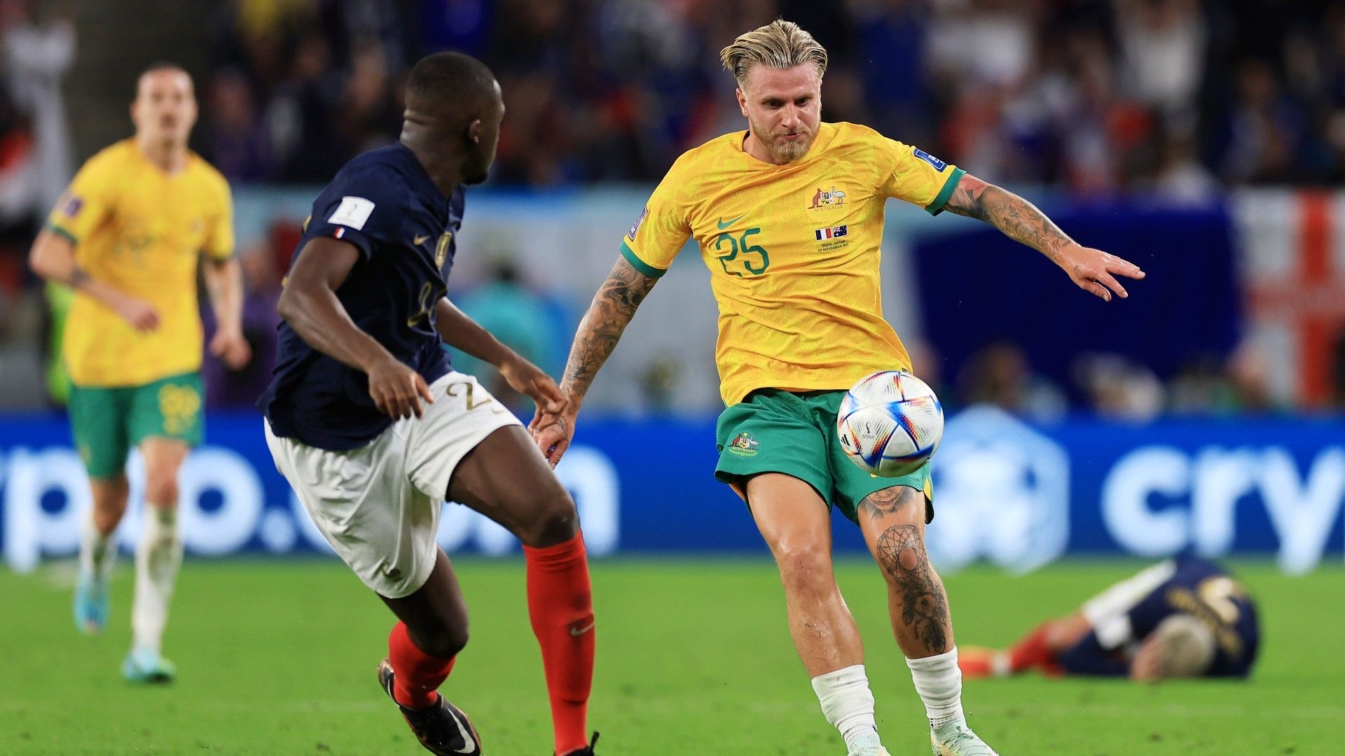 Jason Cummings Australia France 2022 World Cup