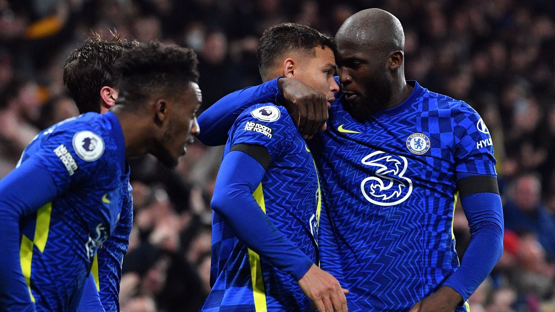 Thiago Silva Romelu Lukaku Chelsea Tottenham 2021-22