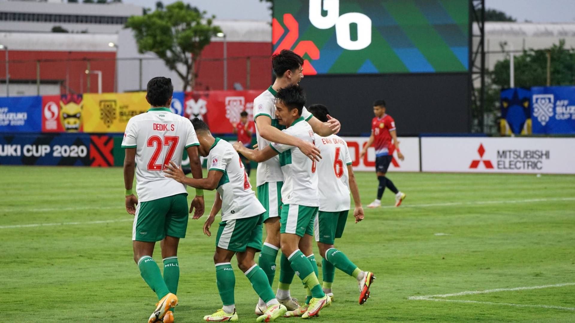 Selebrasi Timnas Indonesia vs Laos - Piala AFF 2020