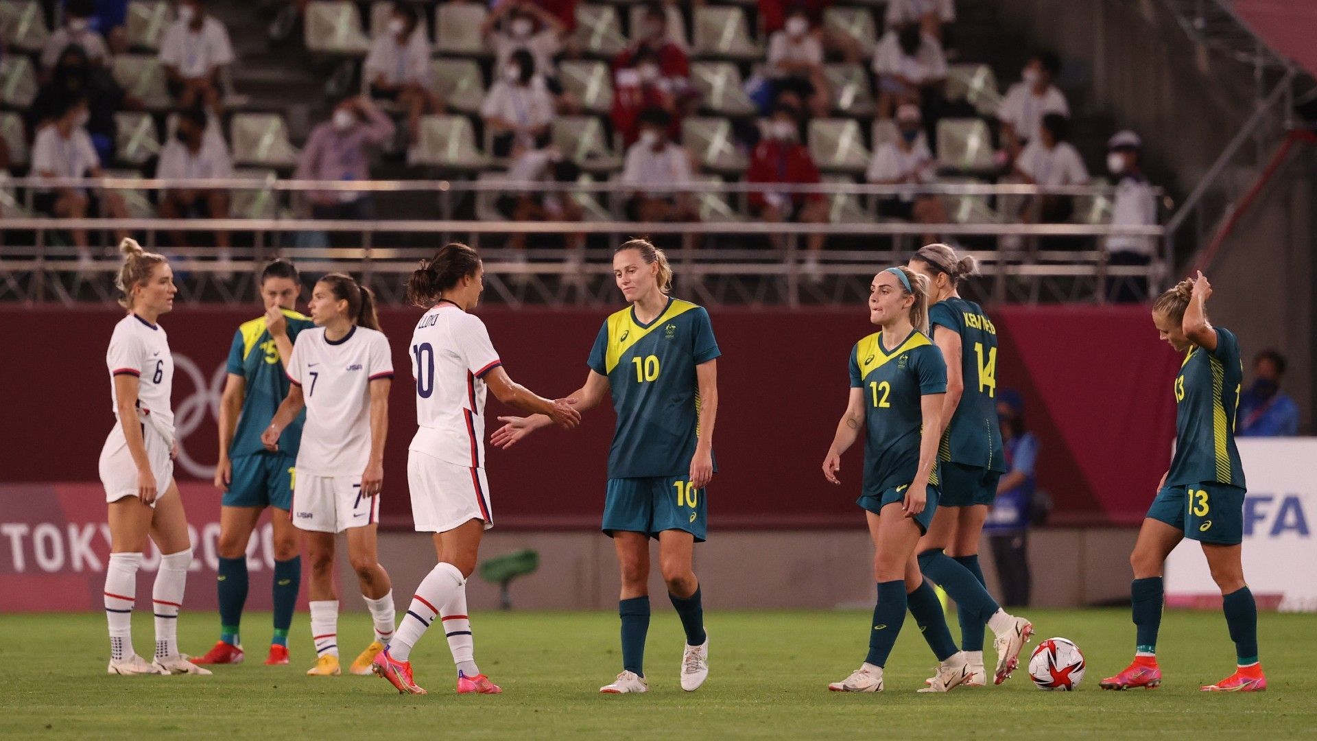 Carli Lloyd USWNT vs Australia Olympics 2020