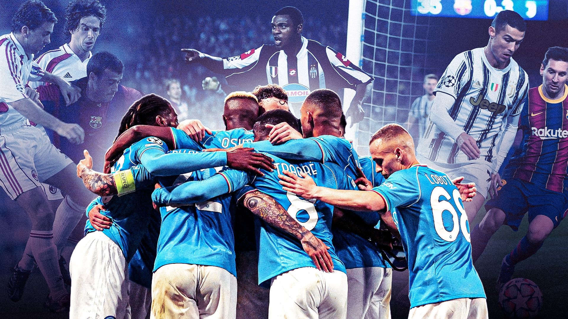 Barcellona Napoli gfx