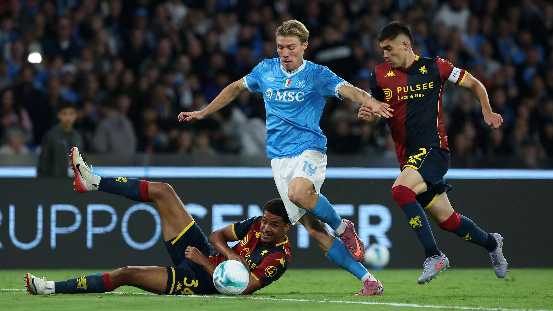 Rasmus Hojlund Napoli Genoa