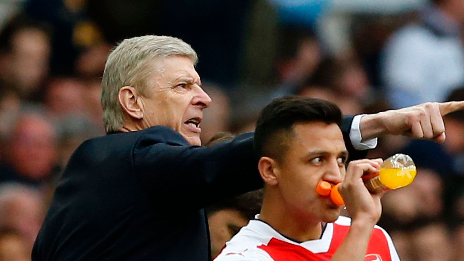 Arsene Wenger Alexis Sanchez
