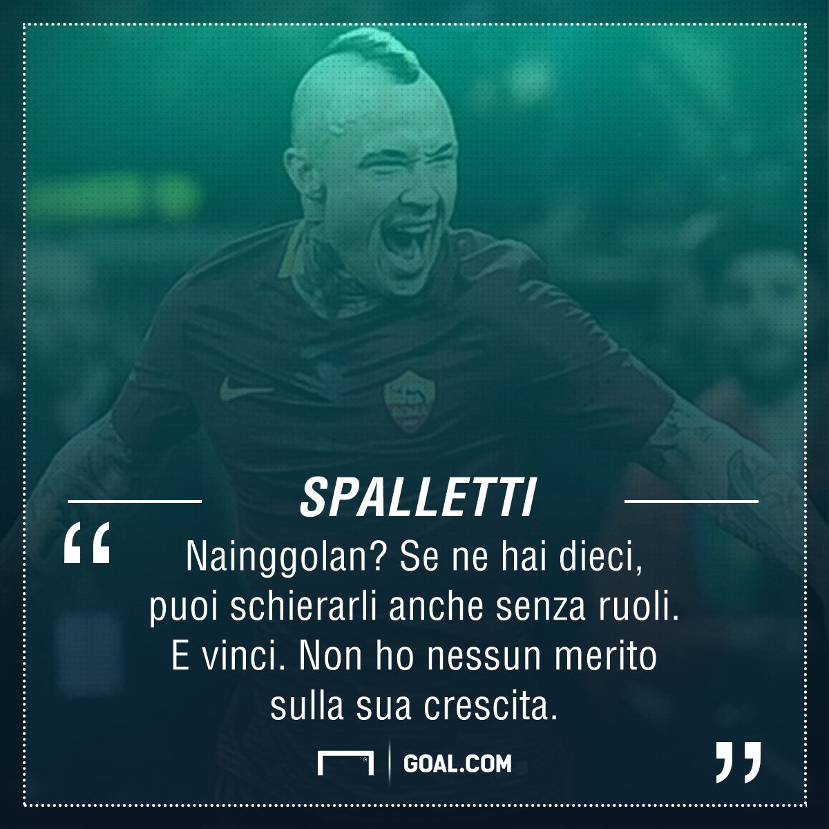 PS Spalletti su Nainggolan
