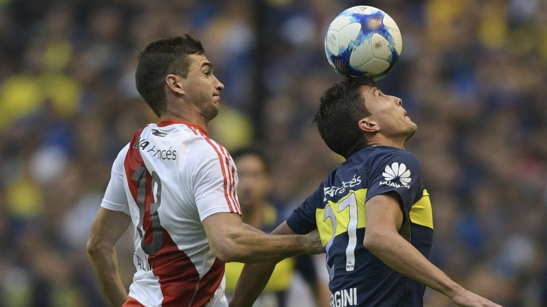 Lucas Alario Santiago Vergini Boca Juniors River Plate Primera Division 14052017