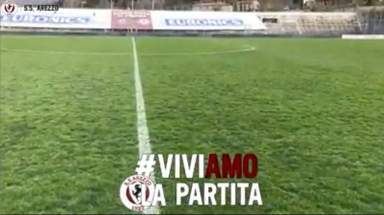 arezzo "viviamo la partita"