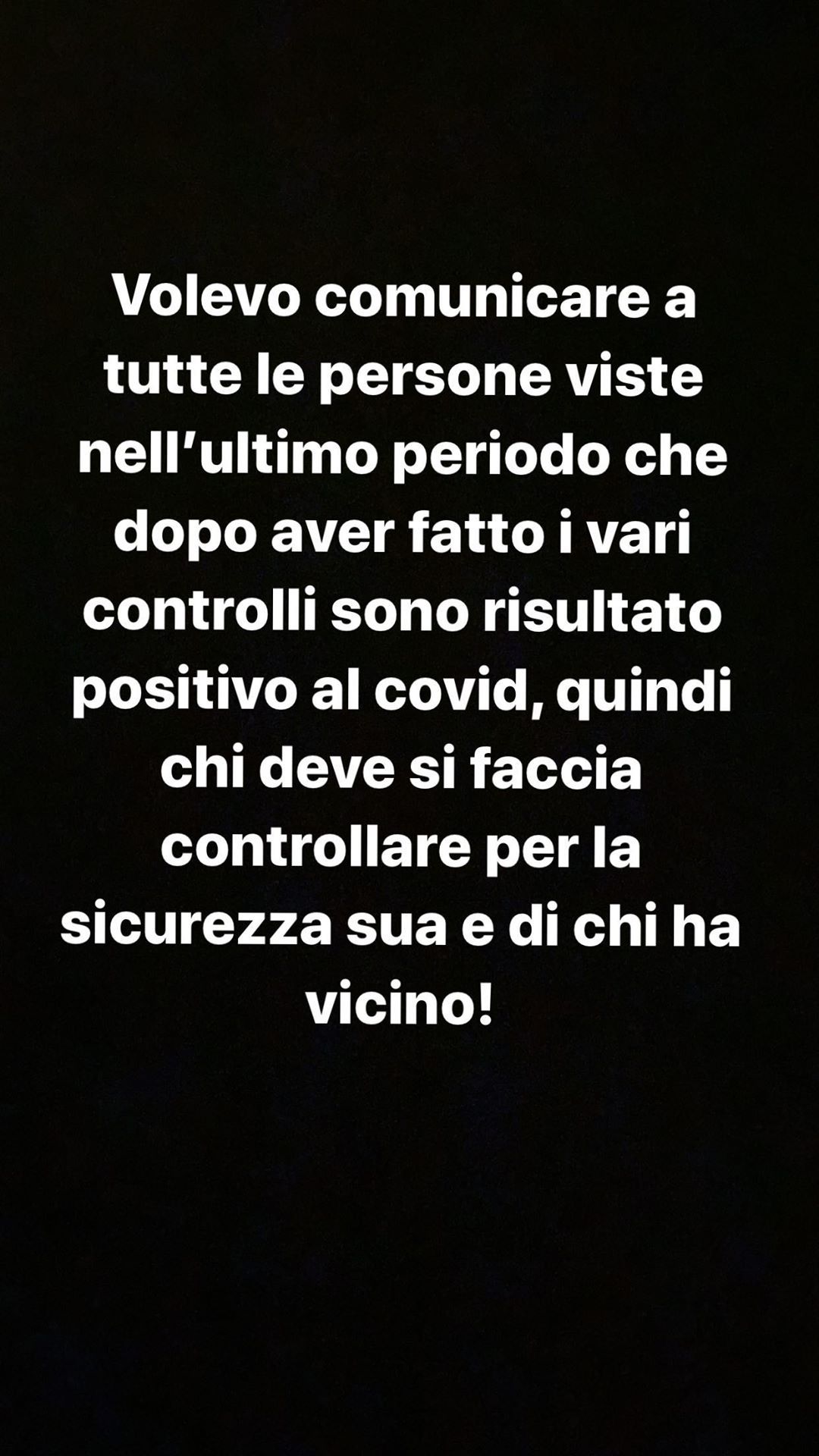 Bonifazi storia covid