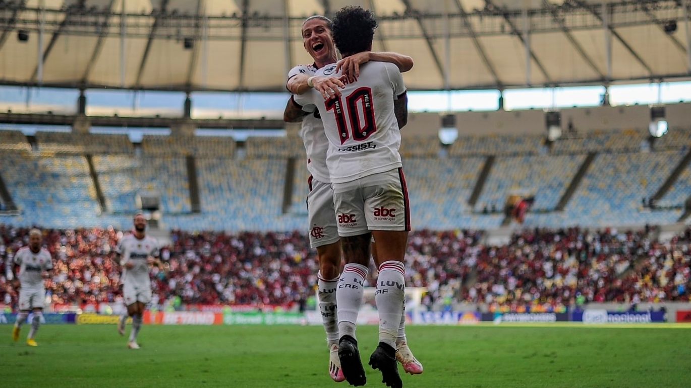 Flamengo Nova Iguacu 21012023 Filipe Luis Gabigol