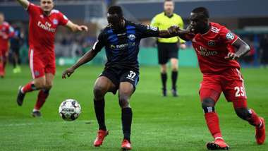 BERNARD TEKPETEY PADERBORN OREL MANGALA HAMBURG DFB POKAL 02042019