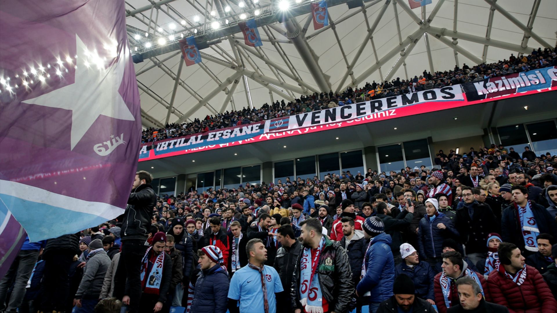 Trabzonspor fans Medical Park Arena