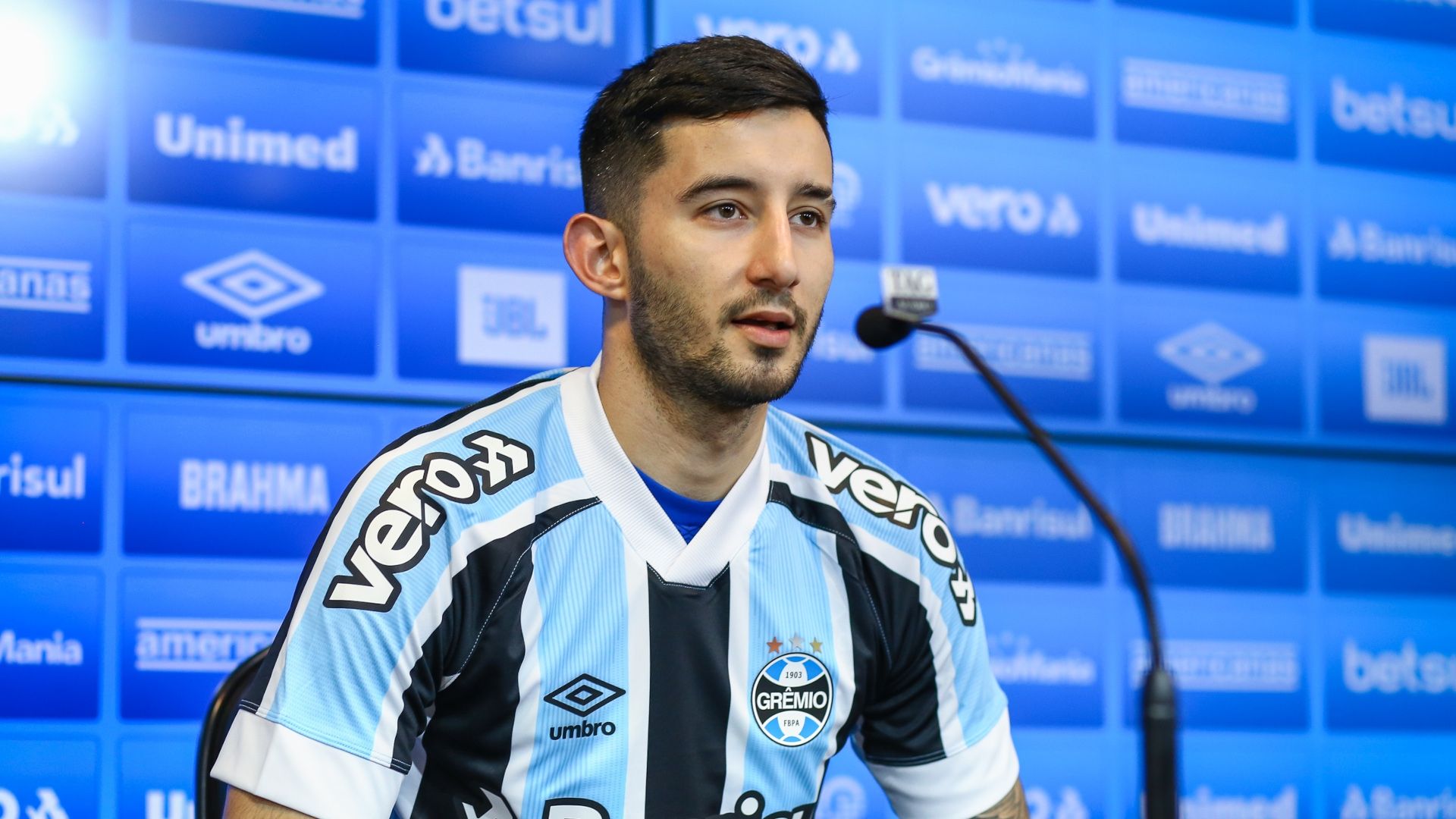 Matias Villasanti, reforço do Grêmio 13082021