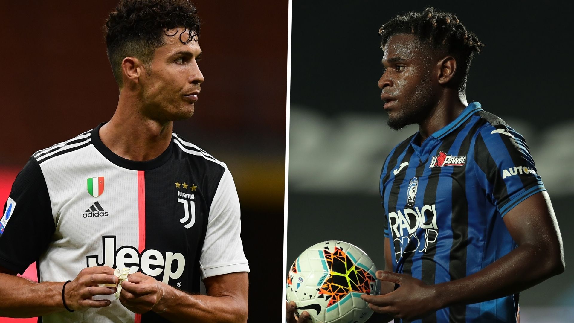 Cristiano Ronaldo, Duvan Zapata | Juventus, Atalanta