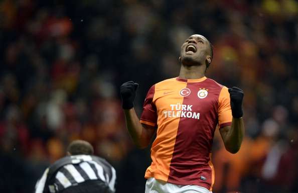 DIDIER DROGBA GALATASARAY JUVENTUS CHAMPIONS LEAGUE 10122013