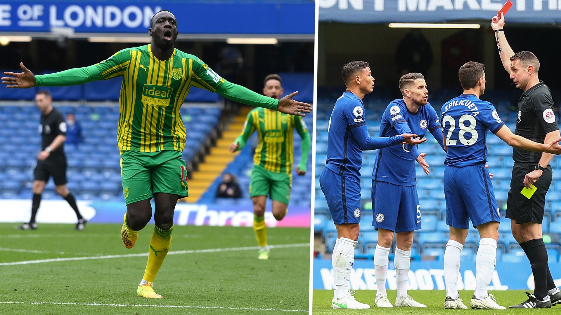 Mbaye Diagne Thiago Silva West Brom Chelsea 2020-21