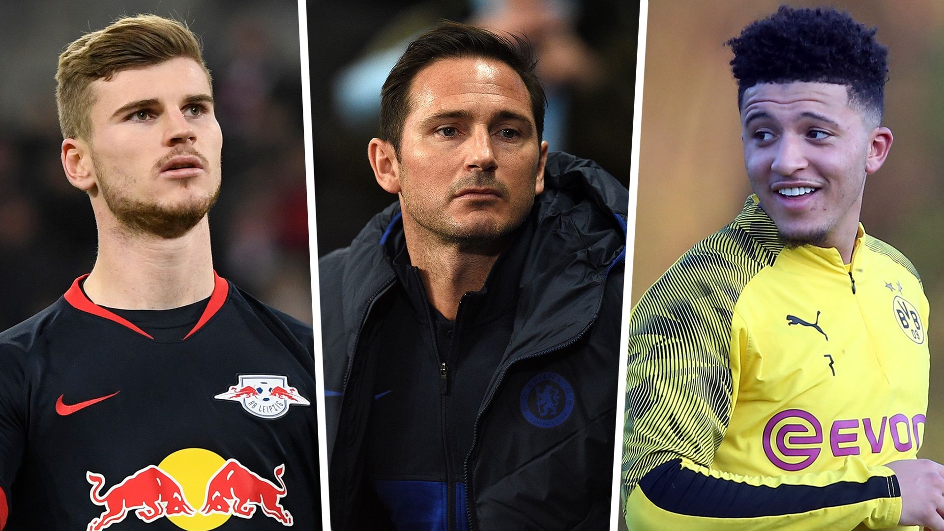Timo Werner Frank Lampard Jadon Sancho