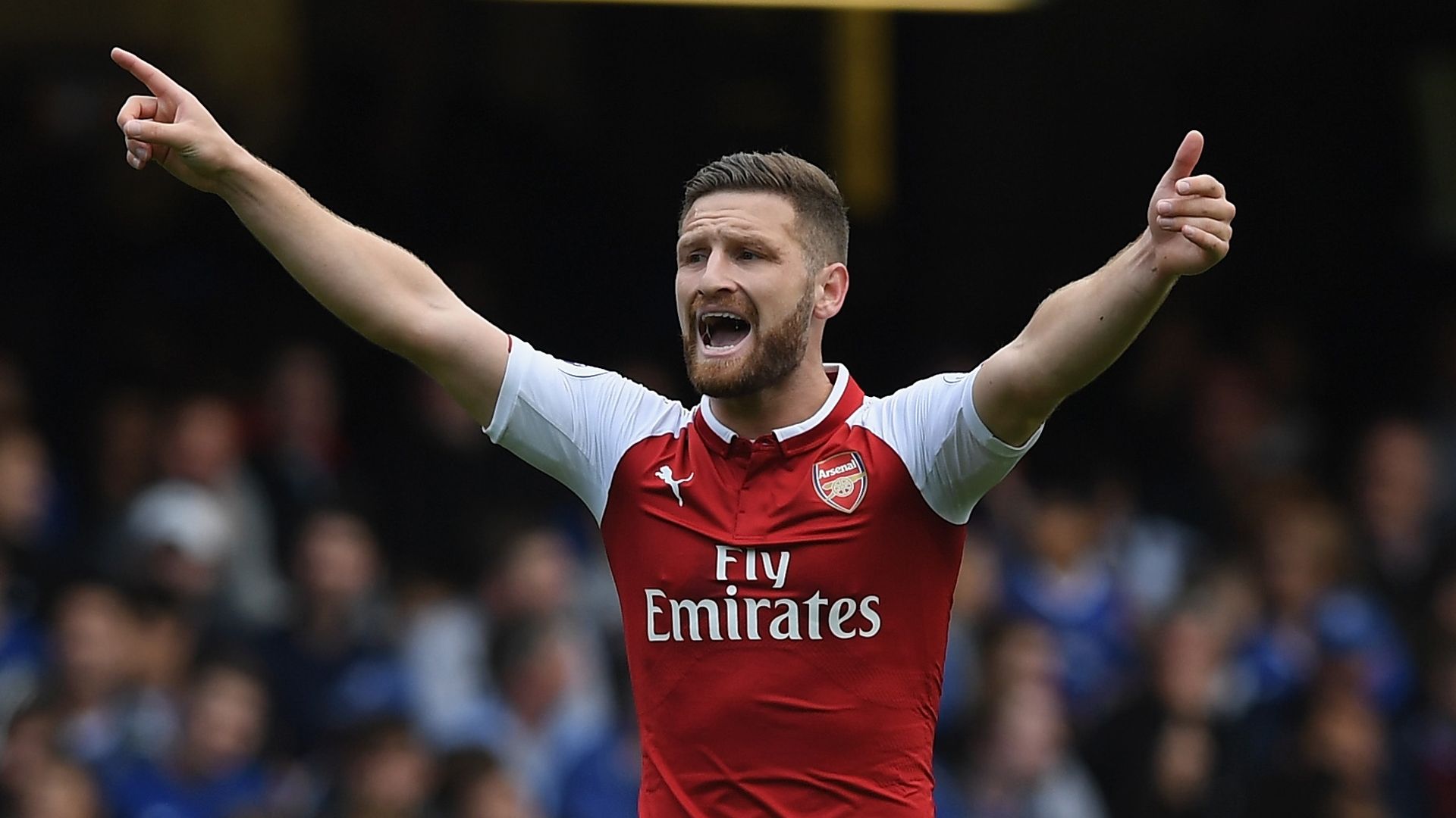 Mustafi Arsenal Chelsea Premier League 09172017