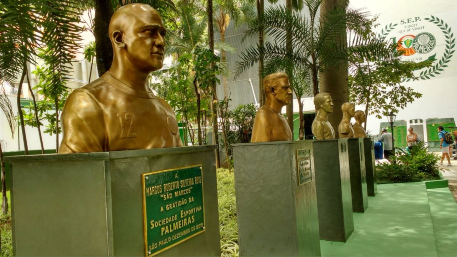 Busto Marcos Palmeiras