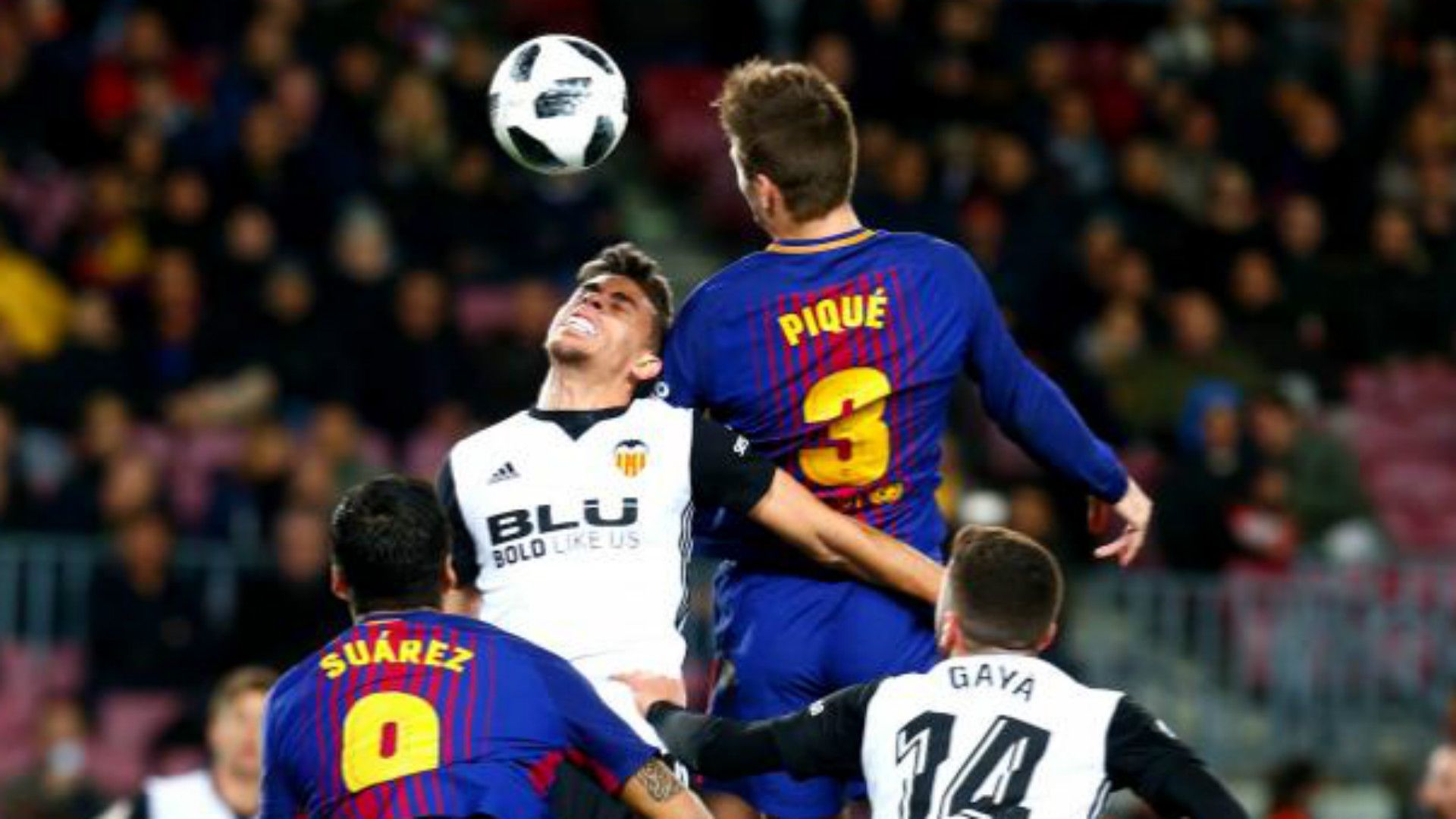 Piqué Barcelona Valencia Copa del Rey