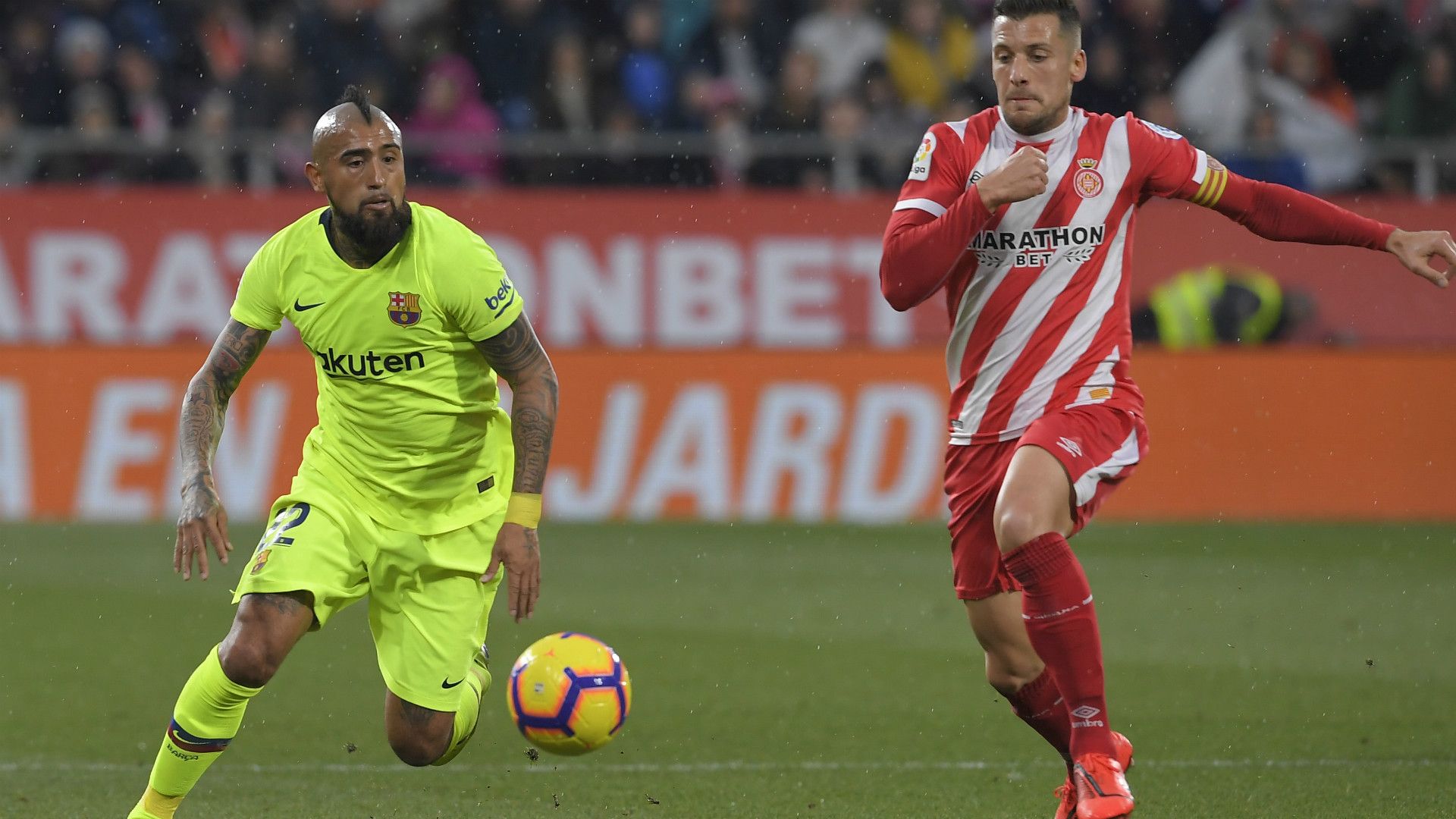 ARTURO VIDAL GIRONA BARCELONA LALIGA