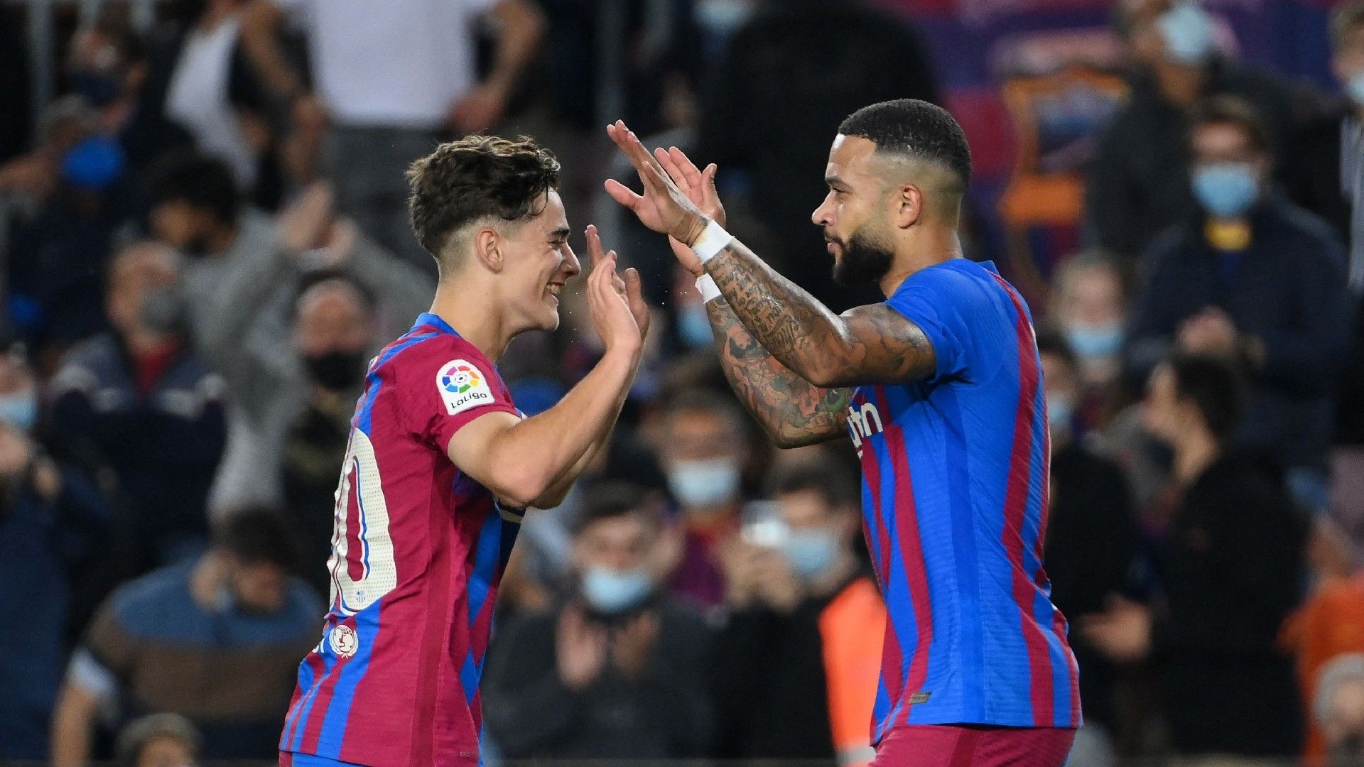 Depay Gavi Barcelona 2021