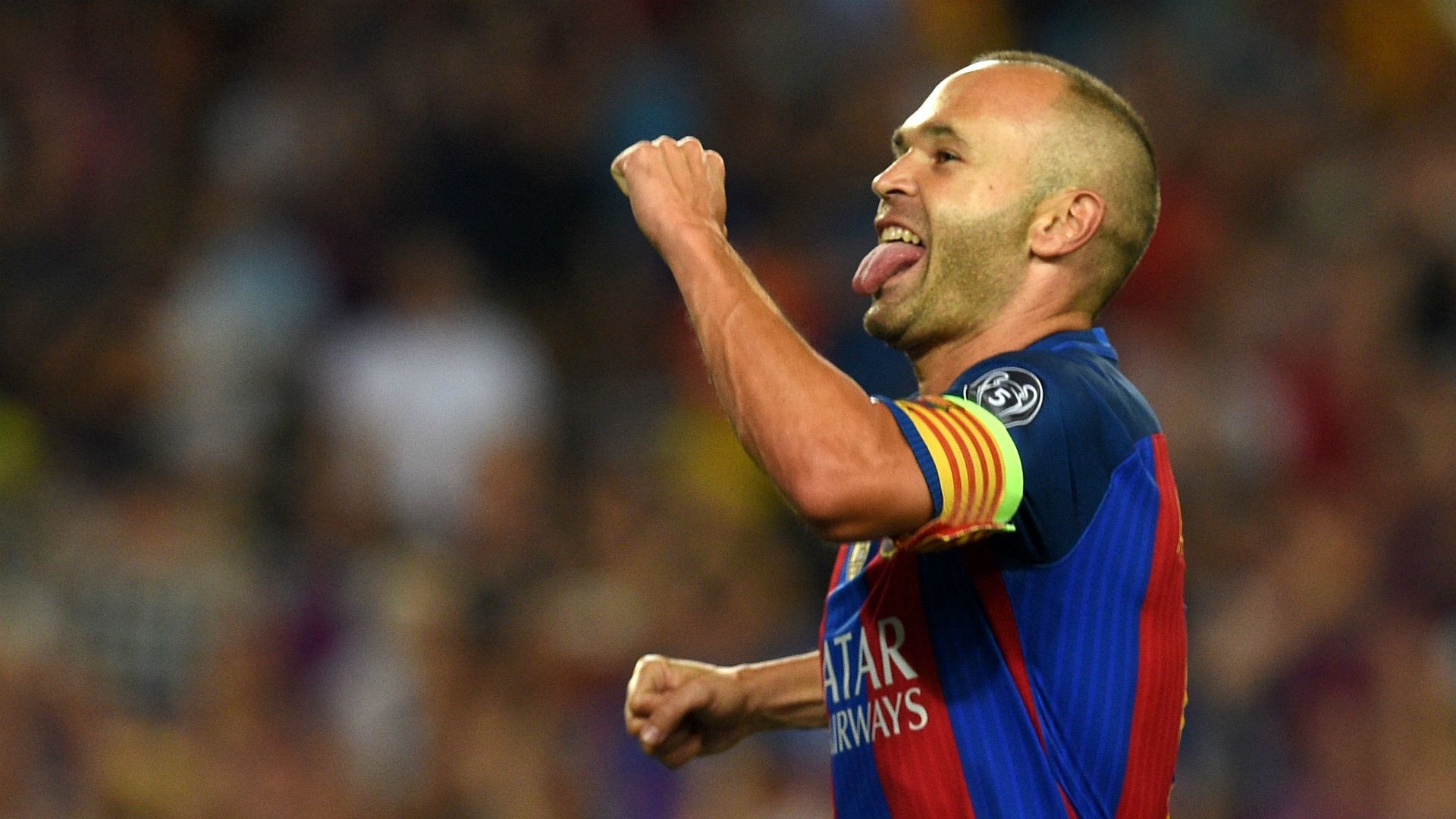 Andres Iniesta Barcelona Celtic Champions League