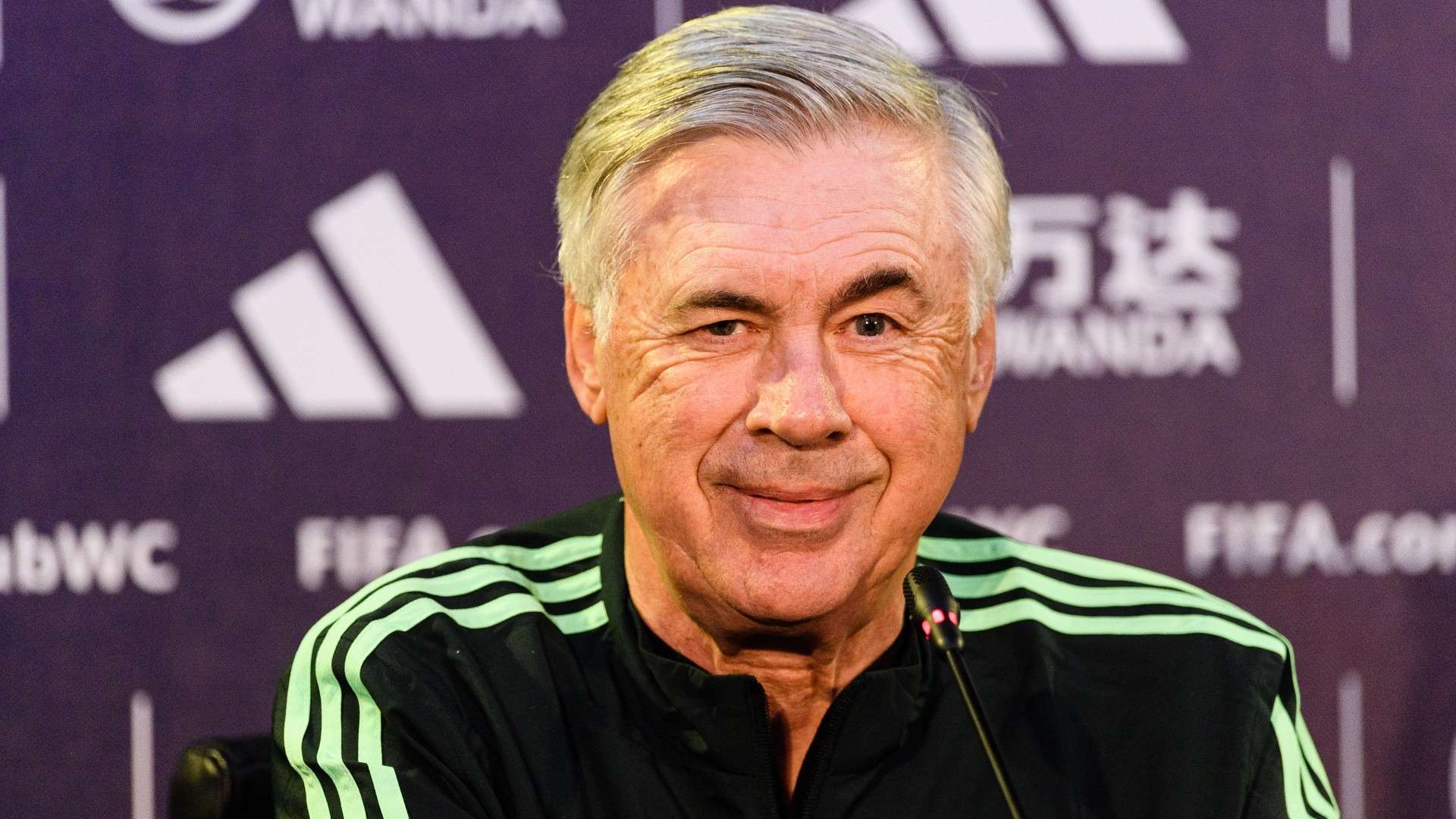 Carlo Ancelotti Real Madrid smile 2022-23