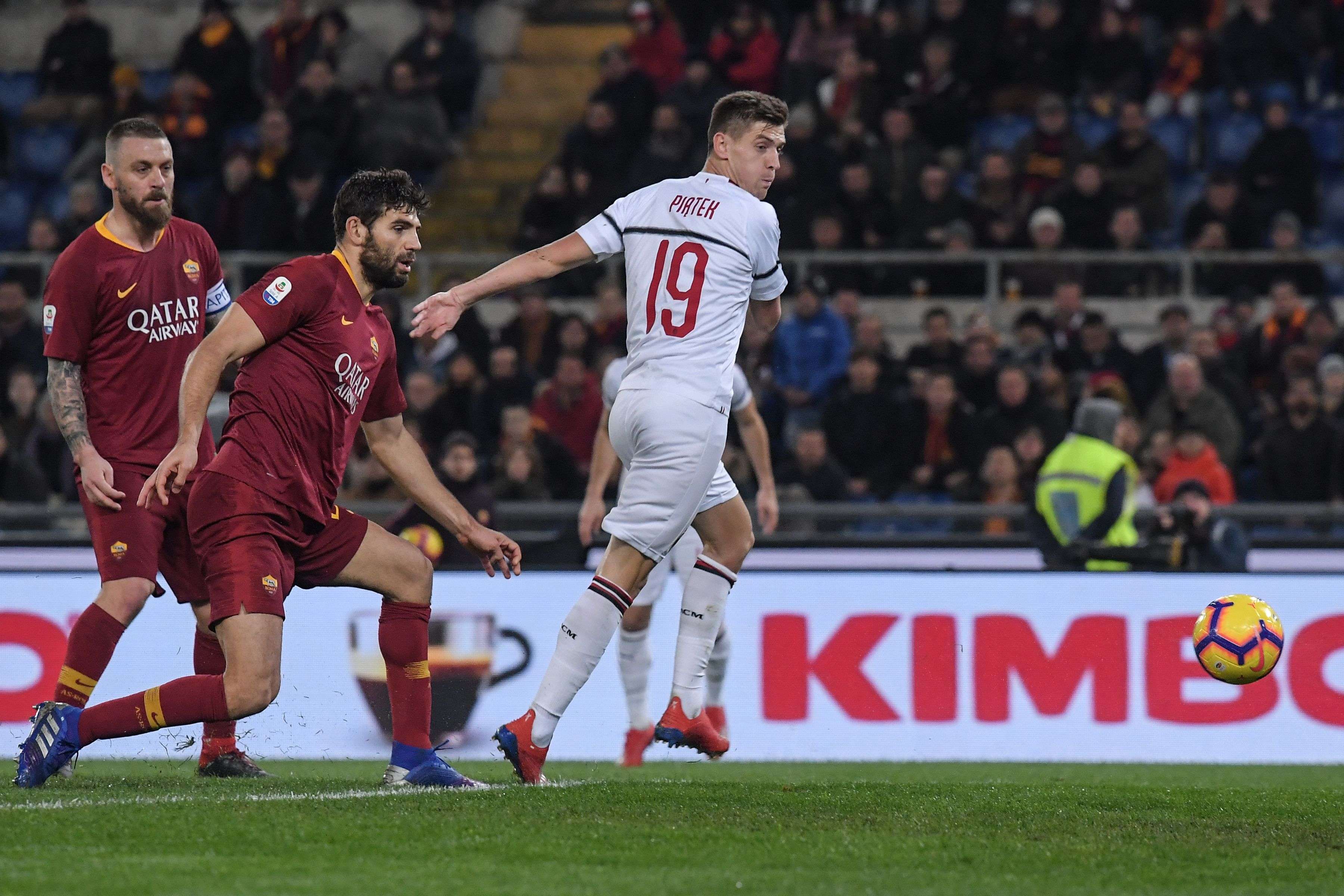Krzysztof Piatek Roma Milan