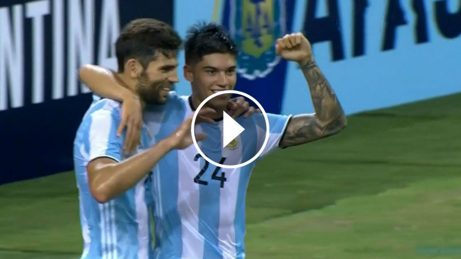 VIDEO PLAY Gol Federico Fazio Singapur Argentina 13062017