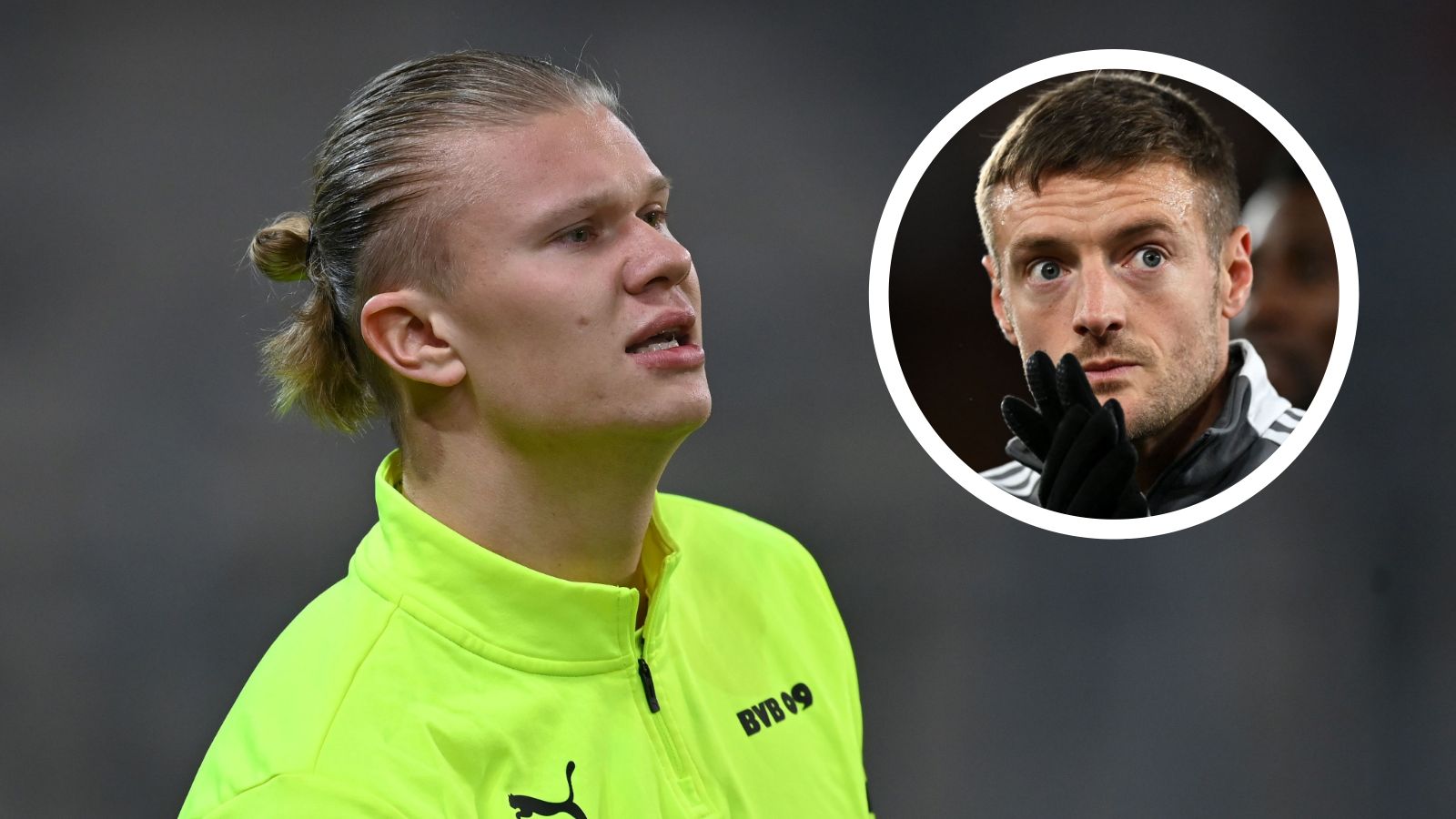 Erling Haaland Jamie Vardy