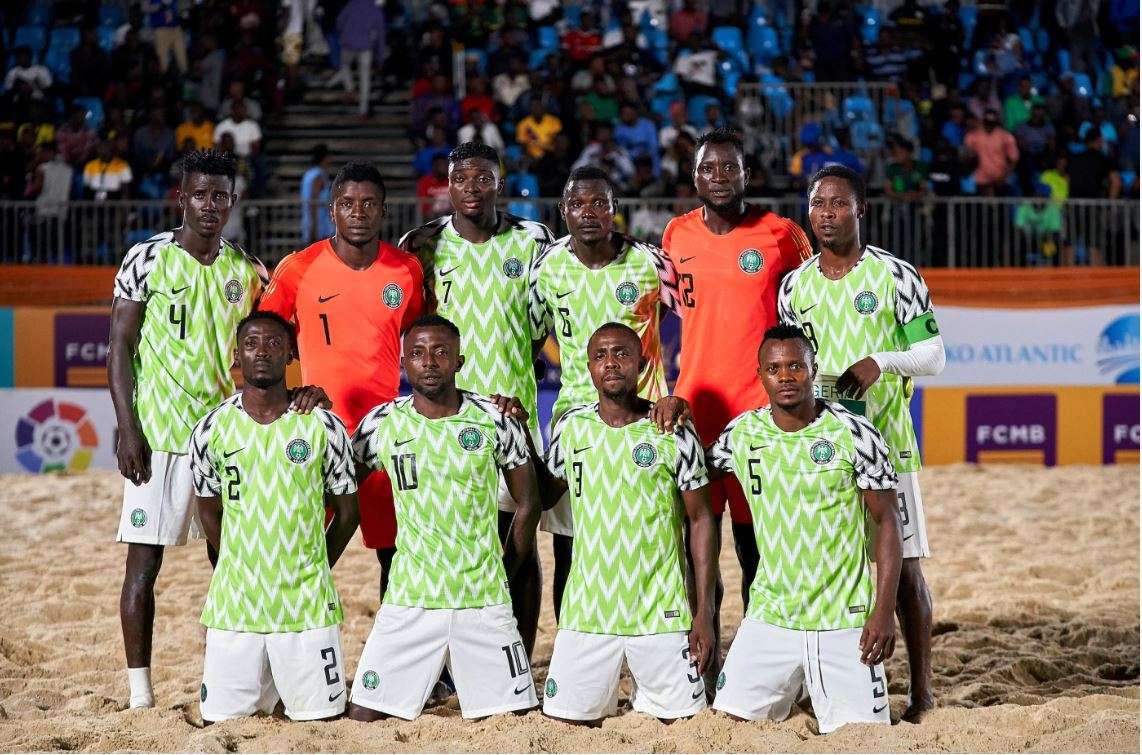 Nigeria beach team