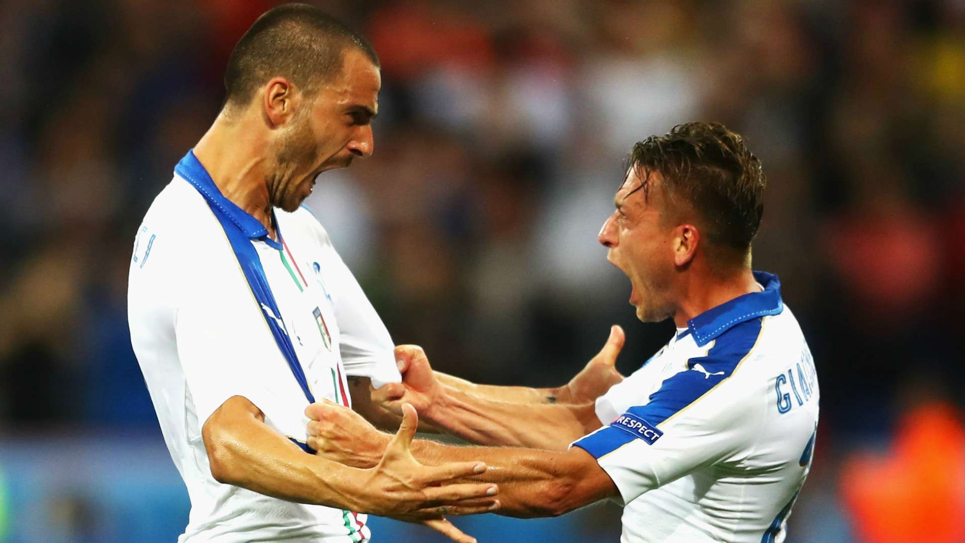 Leonardo Bonucci Emanuele Giaccherini Italy Euro 2016