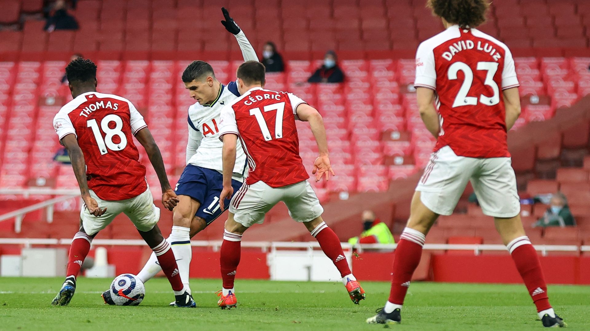 Lamela Arsenal Tottenham Premier League