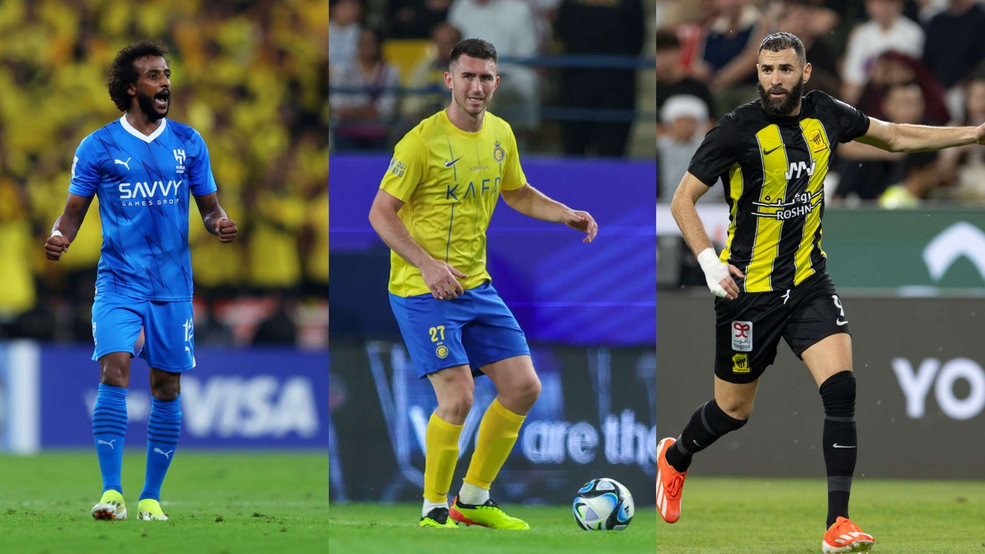 Aymeric Laporte Nassr Karim Benzema Ittihad Yasser Alshahrani Hilal 2024