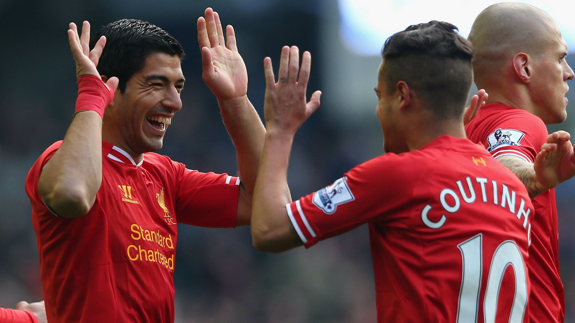 Luis Suarez Philippe Coutinho Liverpool