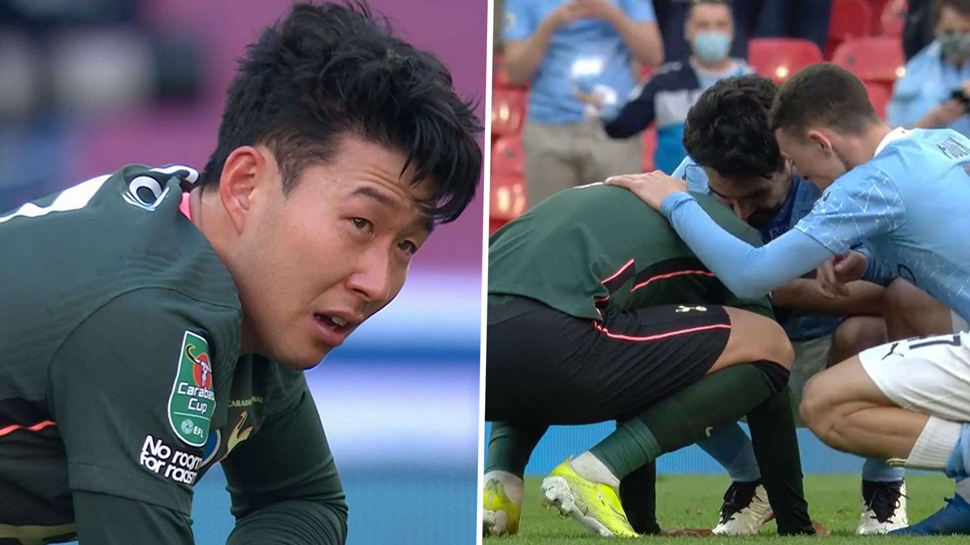 SON GÜNDOGAN FODEN MANCHESTER CITY TOTTENHAM LEAGUE CUP