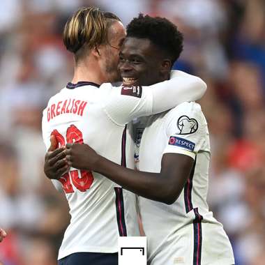 Jack Grealish Bukayo Saka