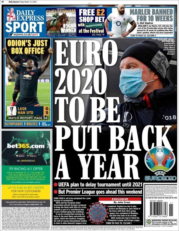 13 March Daily Express