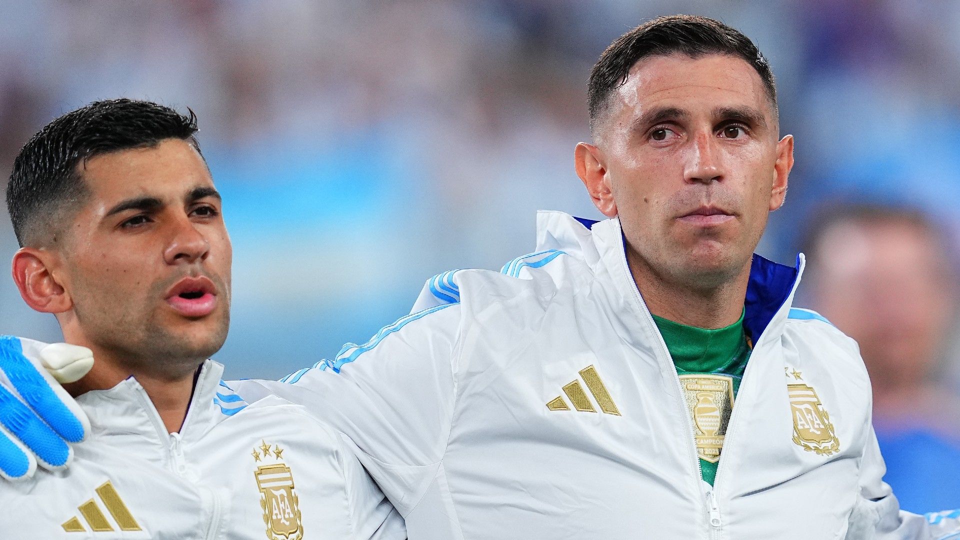 Cristian Romero Dibu Martinez Argentina Chile Copa America 25062024