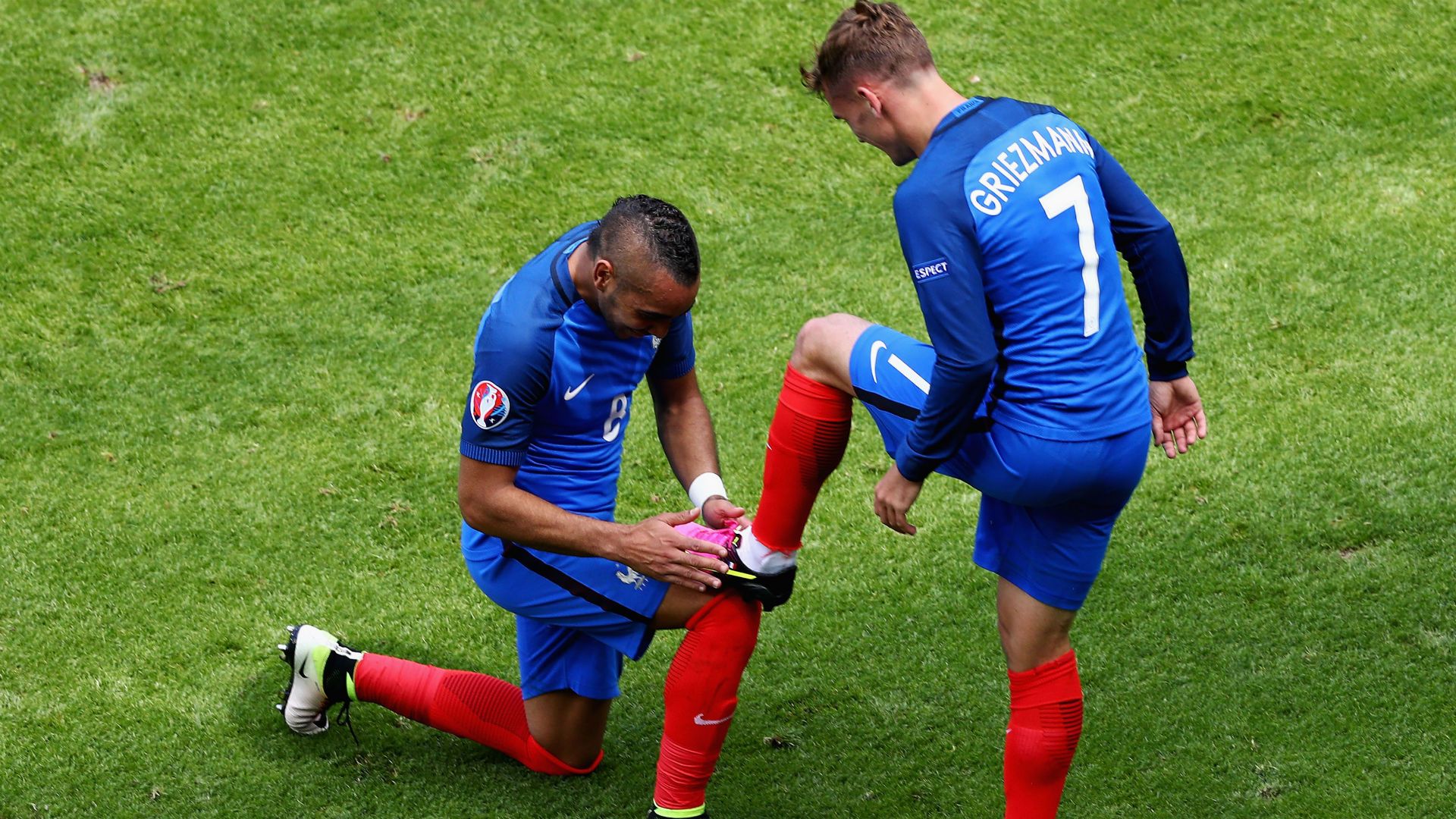 Antoine Griezmann Dimitri Payet France Ireland UEFA Euro 2016 26062016
