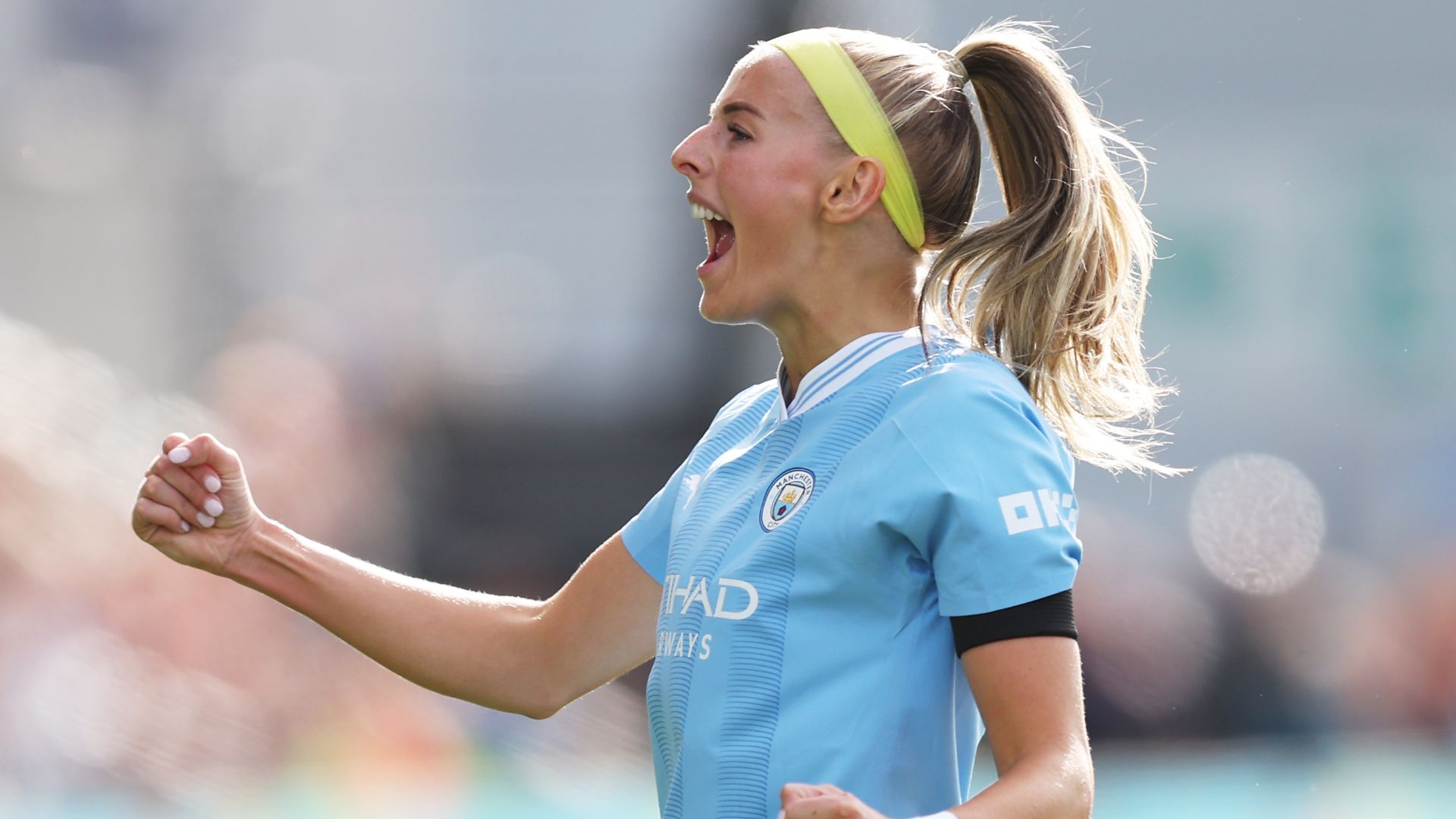 Chloe Kelly Man City goal 2023-24