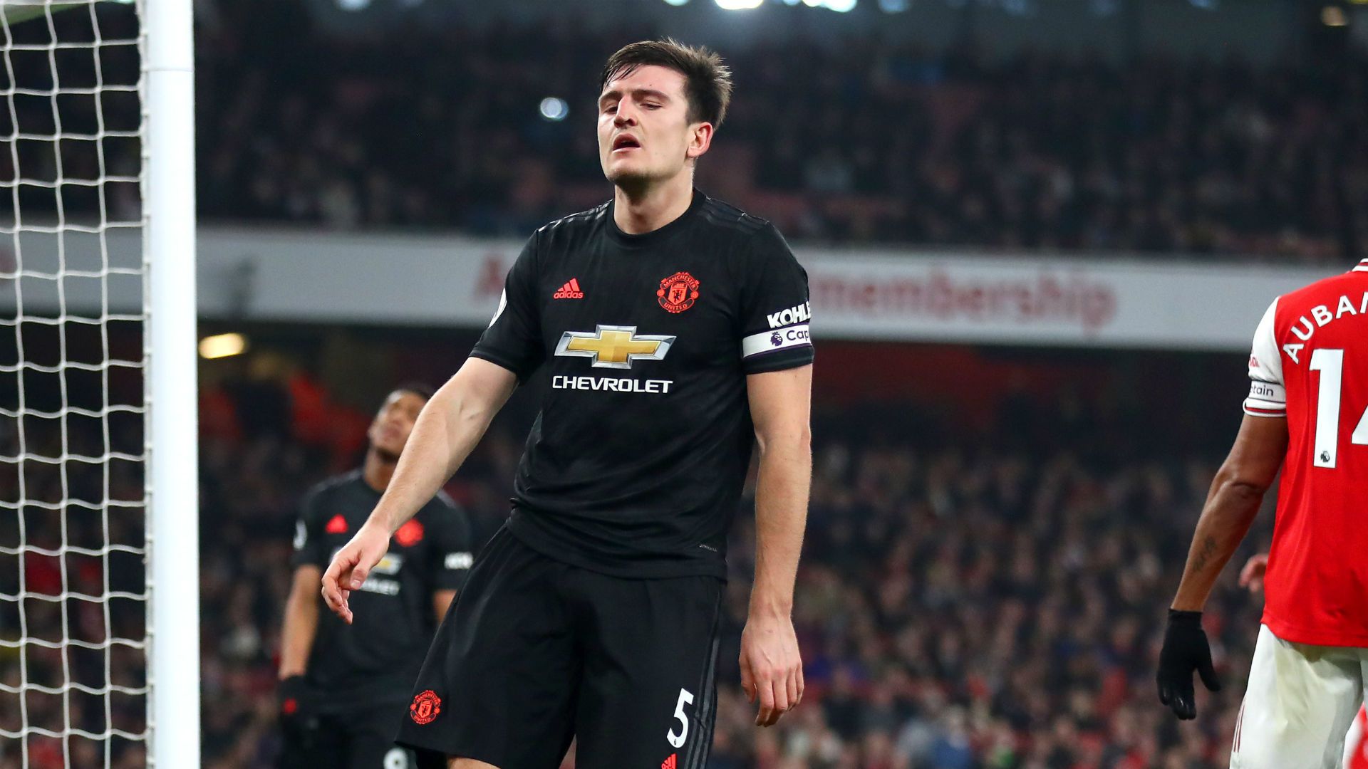 Harry Maguire Manchester United Arsenal 010120